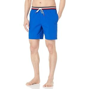 NWT MENS TOMMY‎ HILFIGER SWIM TRUNKS~BLUE~SZ XX-LARGE